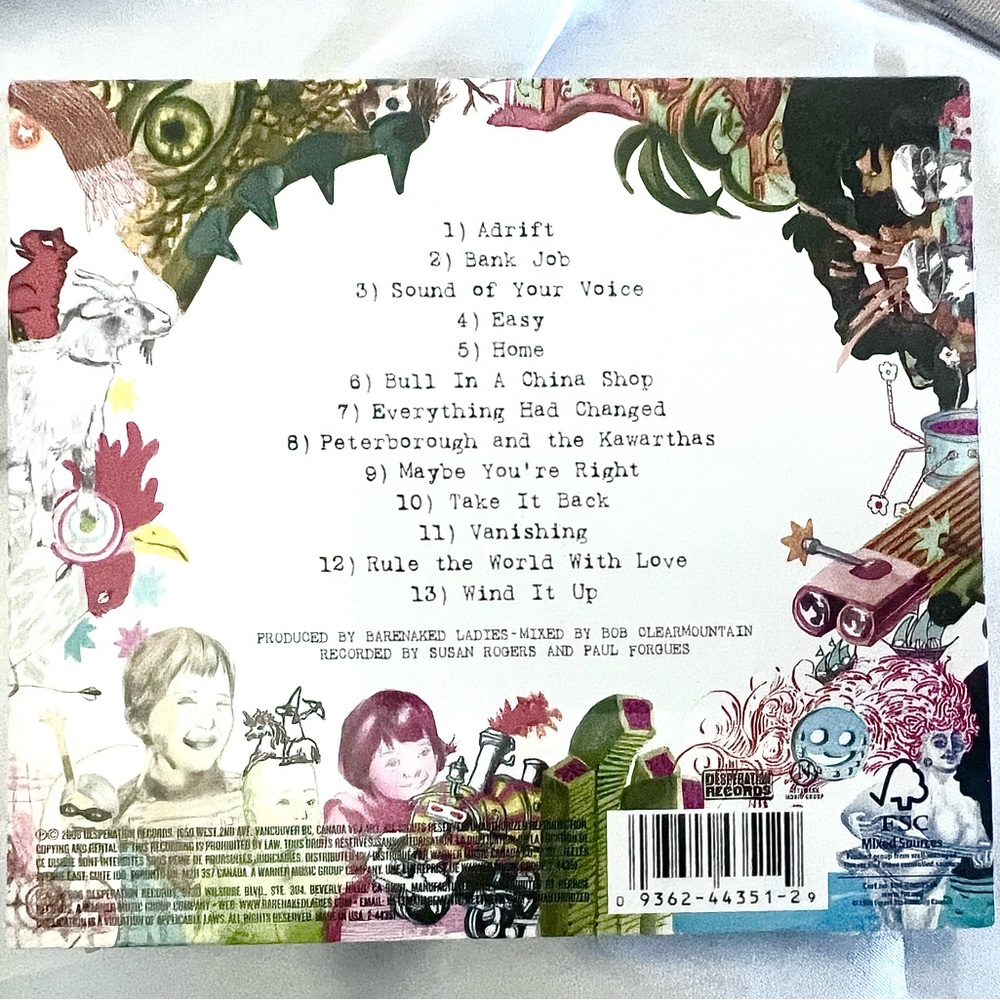 BARENAKED LADIES CD Collection of 3. 1 is still unopened. 2 are EUC - Picture 5 of 5